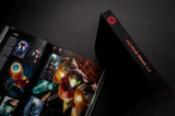 Gaming console with 'Metroid Prime 3' branding on a dark background