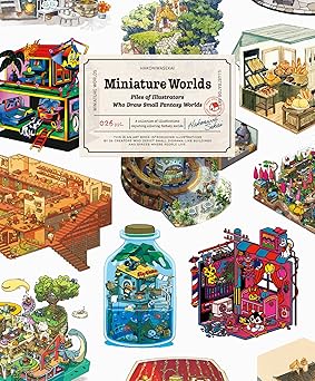 miniature worlds cover page with a lot of cool room designs