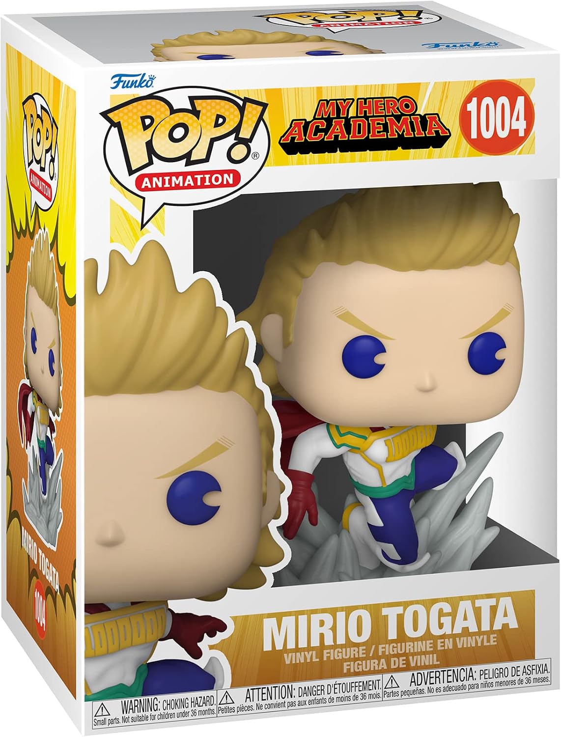Funko Pop! vinyl figure of Miroir Togata from My Hero Academia in packaging
