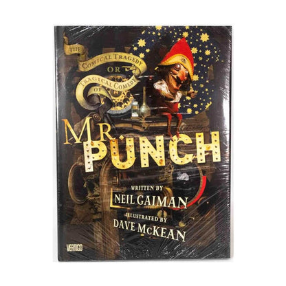 The Comical Tragedy or the Magical Comedy of Mr. Punch book by Neil Gaiman, illustrated by Dave McKean, published by Vertigo.