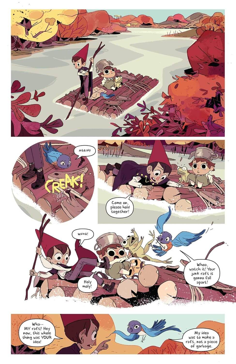 Over the Garden Wall: Hollow Town Vol. 1 Paperback
