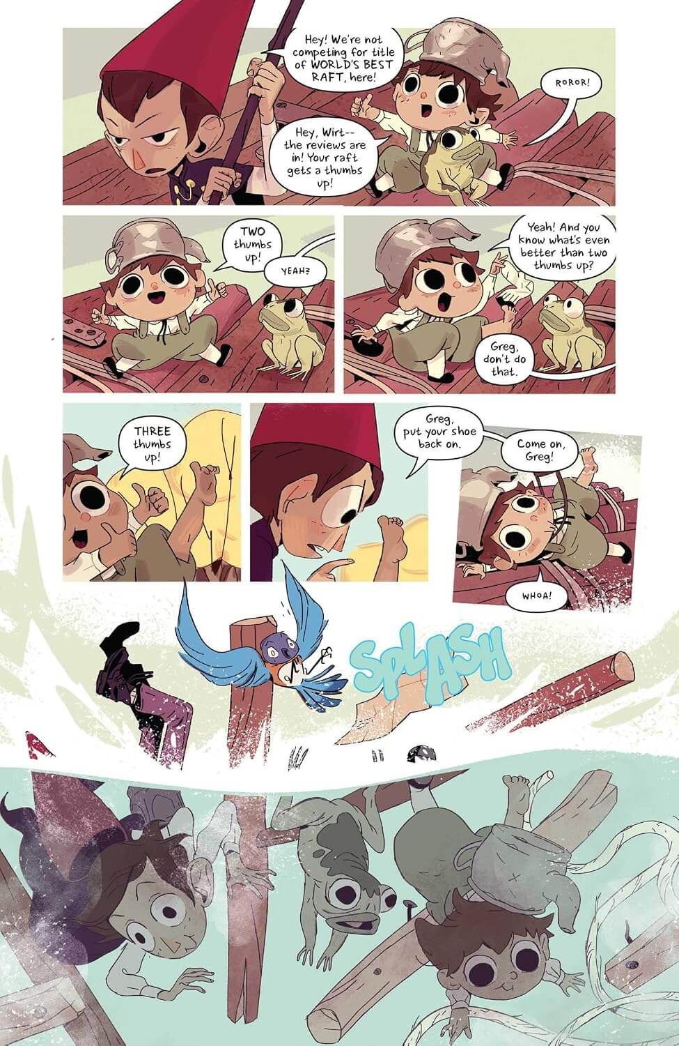 Over the Garden Wall: Hollow Town Vol. 1 Paperback