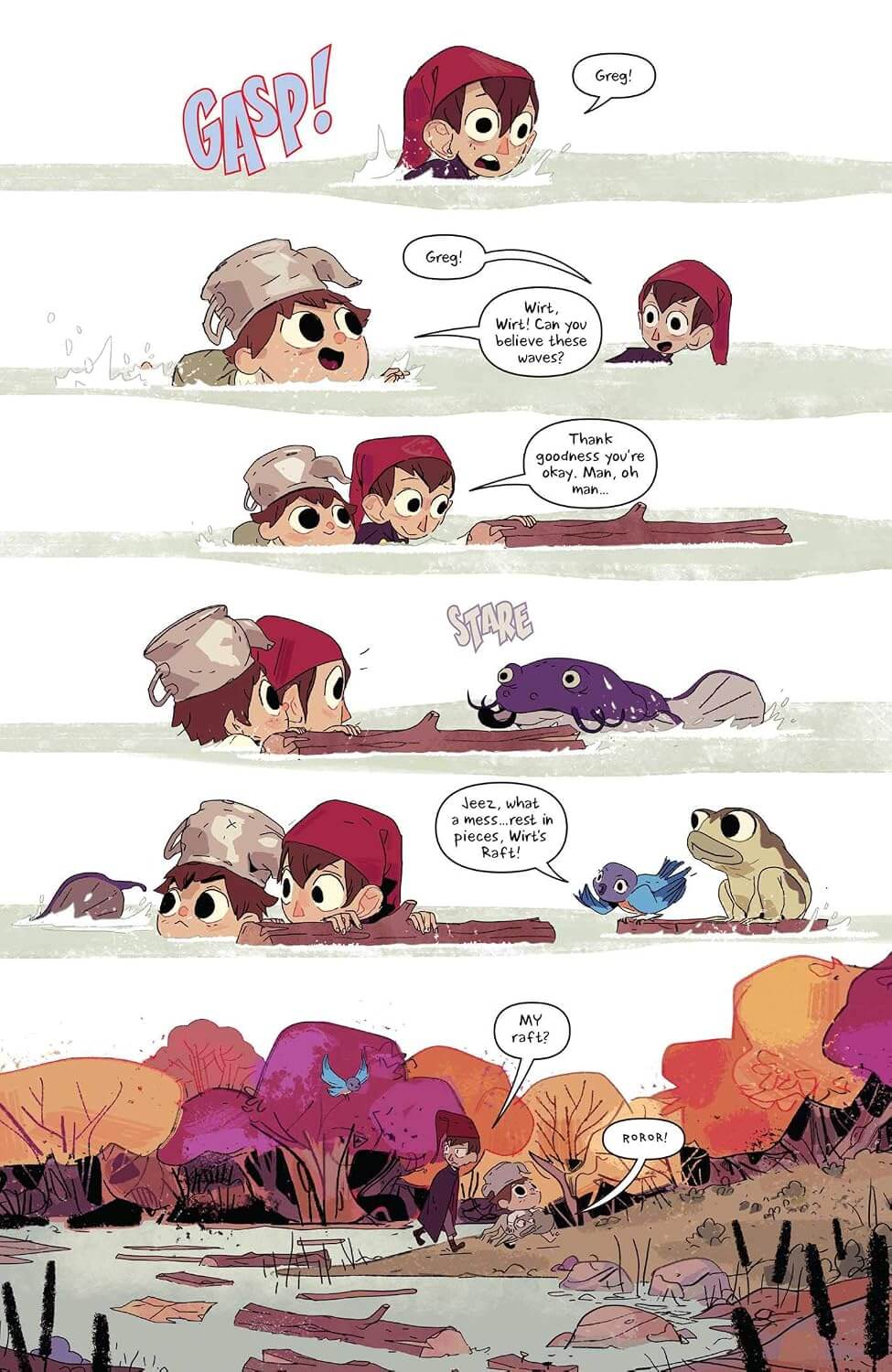 Over the Garden Wall: Hollow Town Vol. 1 Paperback
