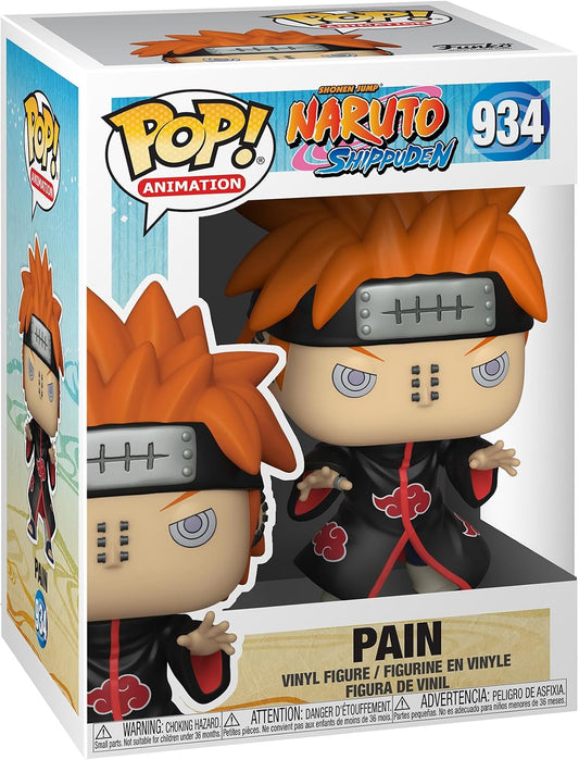 Pop! Vinyl figure packaging for Pain from Naruto with branding and product details.