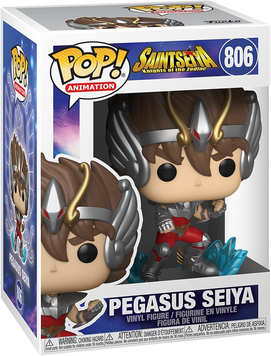 Funko Pop! vinyl figure of Pegasus Seiya in packaging