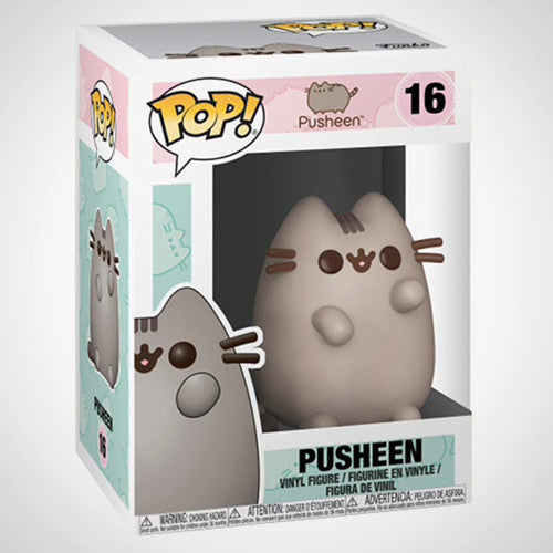 Funko Pop! vinyl figure packaging featuring Pusheen the cat.
