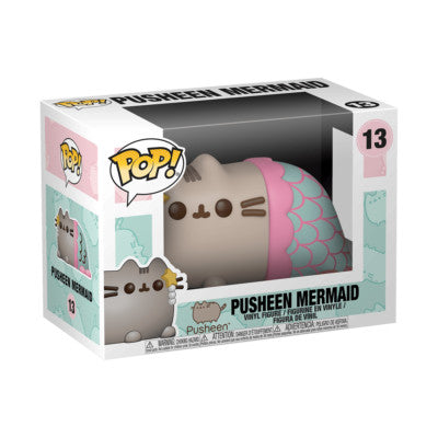 Pusheen Mermaid Funko Pop! vinyl figure in packaging on a white background