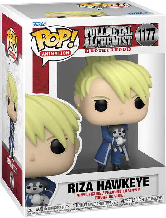 Funko Pop! vinyl figure packaging for Riza Hawkeye from Fullmetal Alchemist Brotherhood