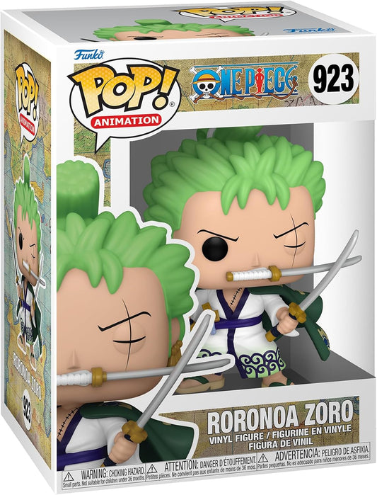 Funko Pop! vinyl figure of Roronoa Zoro from One Piece in packaging