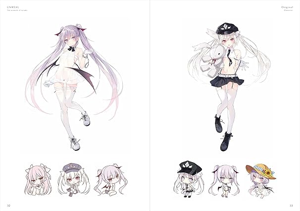Rurudo Art Collection: UNREAL (Japanese Edition)