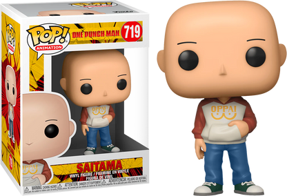 Funko Pop! vinyl figure of Saitama from One Punch Man with packaging