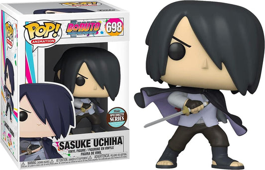 Funko Pop! vinyl figure of Sasuke Uchiba with packaging