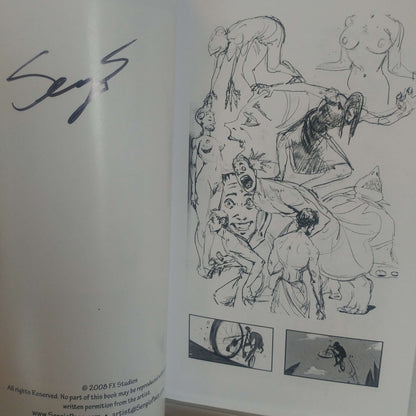 Sergio Sketches Sketchbook Gesture Drawing Softcover