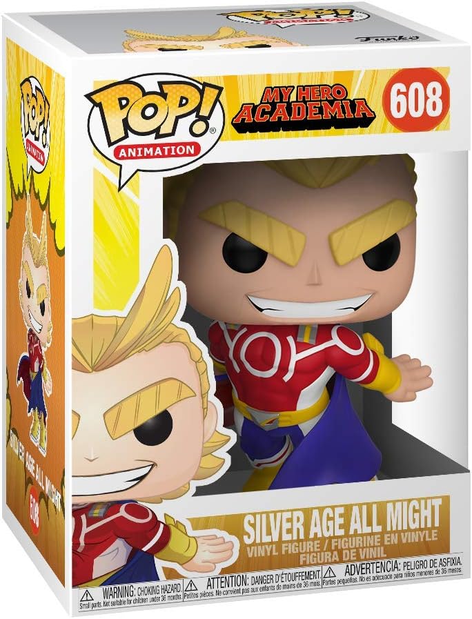 Funko Pop! vinyl figure of All Might from My Hero Academia in packaging
