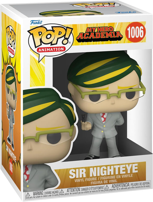 Funko Pop! vinyl figure packaging for Sir Nighteye from My Hero Academia