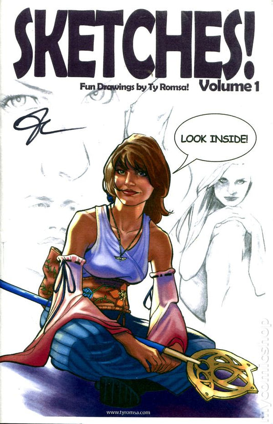 Sketches Fun Drawings by Ty Romsa Volume 1 Softcover