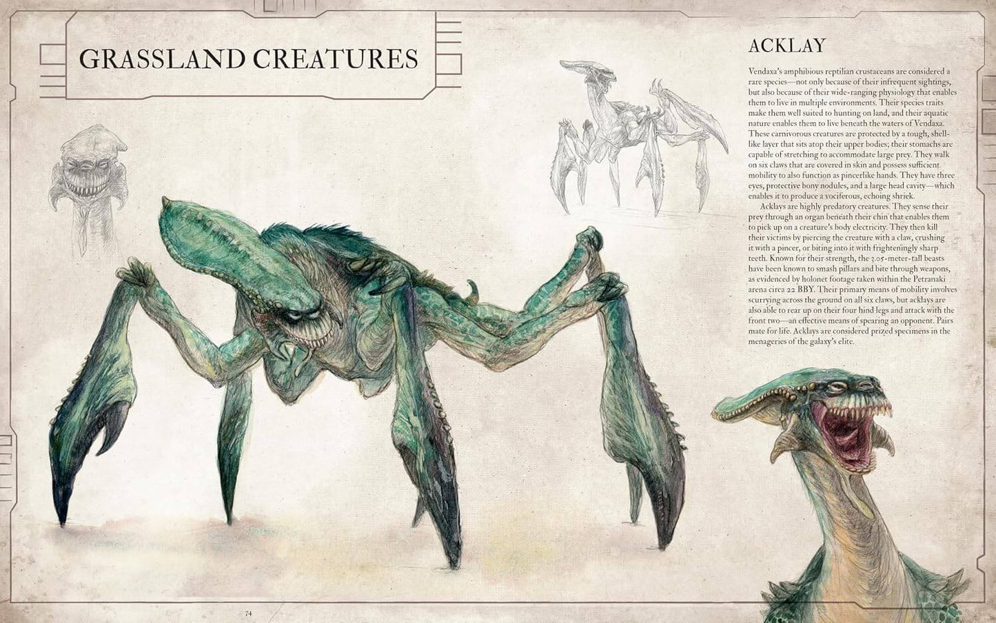 Star Wars Bestiary Vol 1: Creatures of the Galaxy – Official Art Book