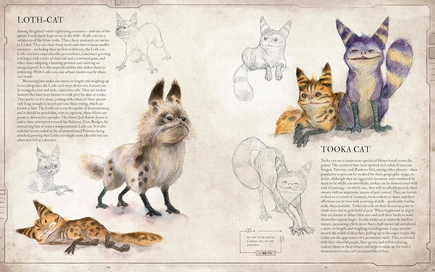 Star Wars Bestiary Vol 1: Creatures of the Galaxy – Official Art Book