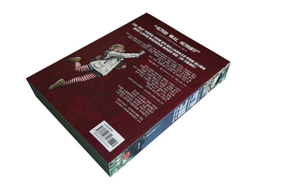 Angled perspective view of the Stonehouse Art Collection paperback focusing on the red back cover layout.