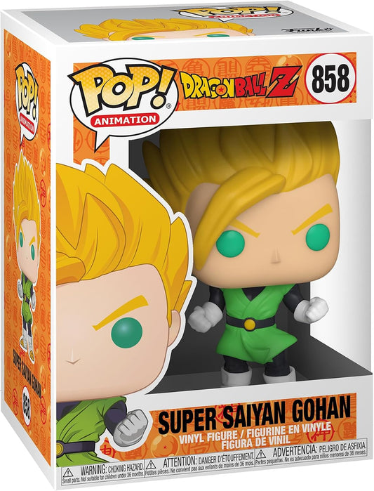 Funko Pop! Dragon Ball Z Super Saiyan Gohan figure packaging