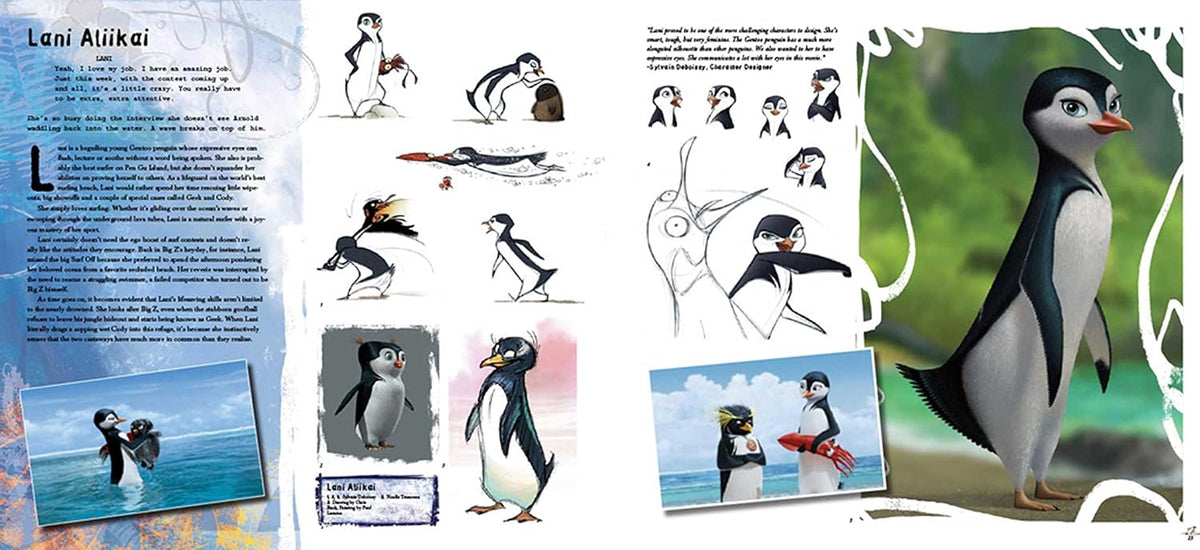 Art of Surf's Up:  Making of True Story Hardcover