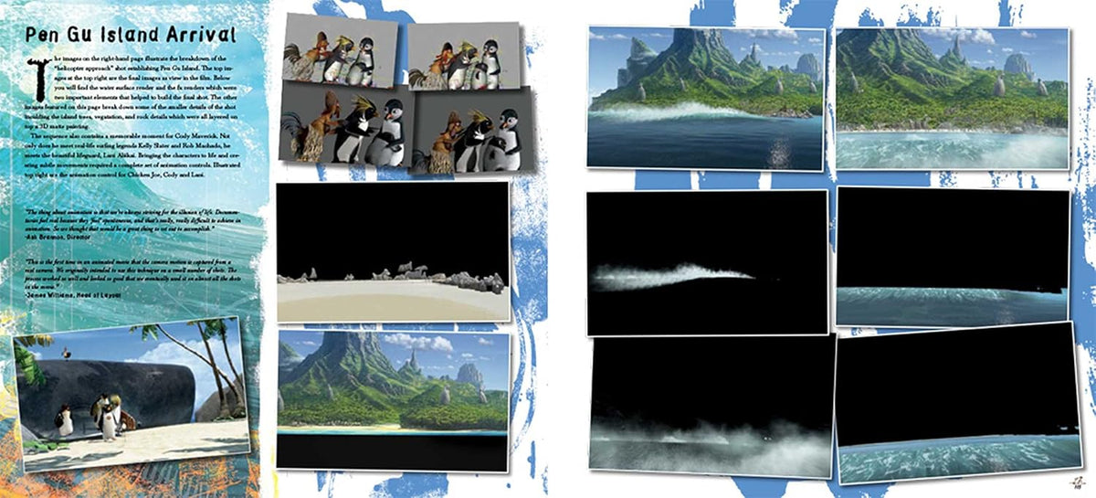 Art of Surf's Up:  Making of True Story Hardcover