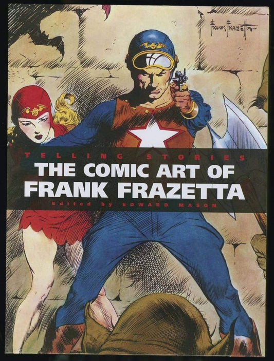 TELLING STORIES CLASSIC COMIC ART OF FRANK FRAZETTA DLX HC in SLIPCASE