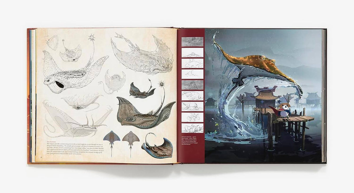 The Art of DreamWorks Kung Fu Panda 4 Hardcover