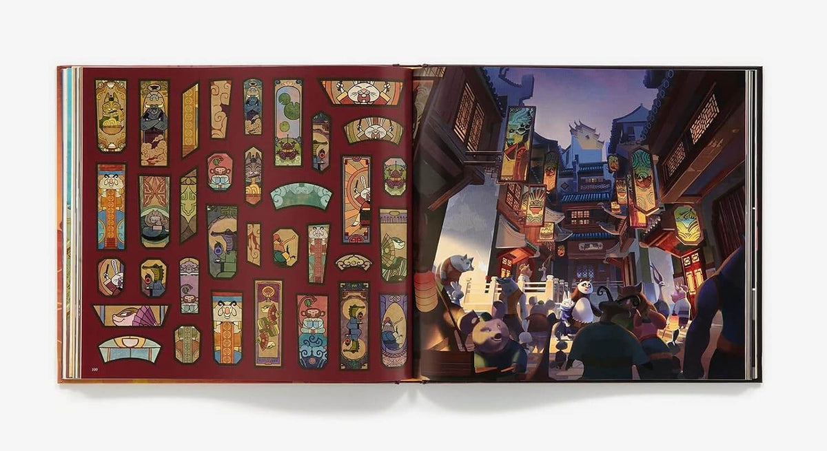 The Art of DreamWorks Kung Fu Panda 4 Hardcover