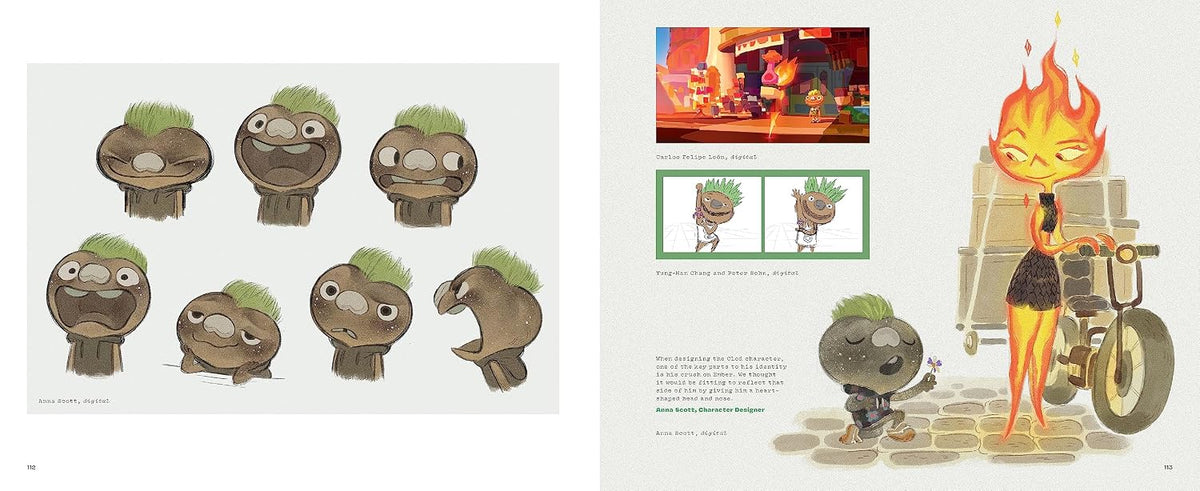 The Art of Elemental – Official Pixar Animation Studios Art Book