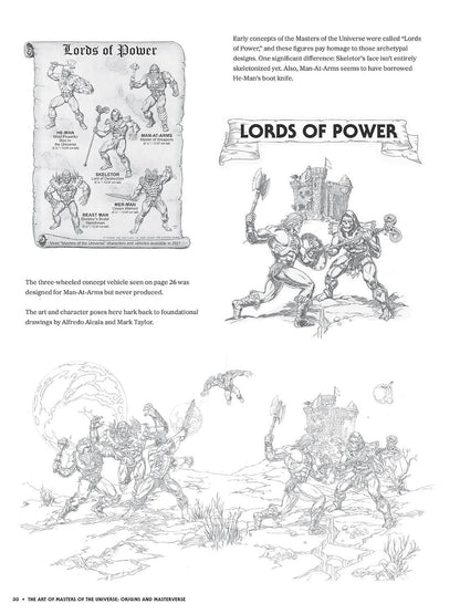 The Art of Masters of the Universe: Origins and Masterverse Hardcover
