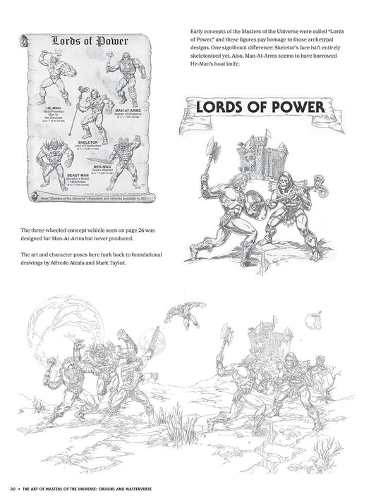The Art of Masters of the Universe: Origins and Masterverse Hardcover