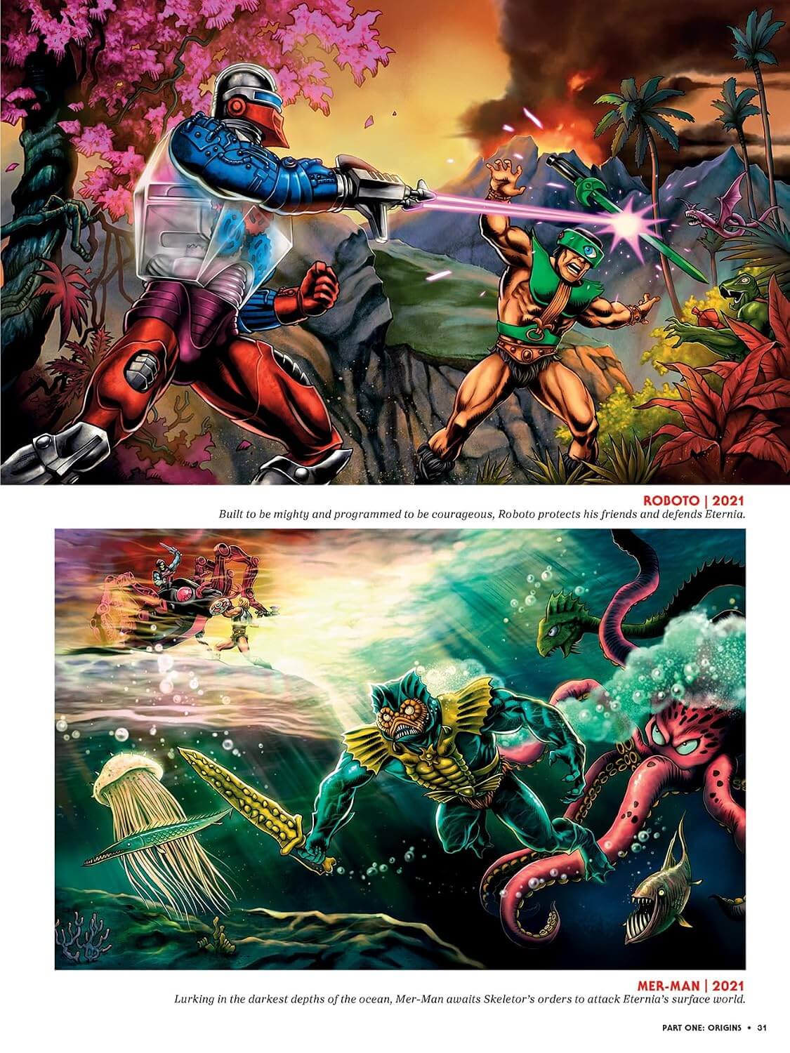 The Art of Masters of the Universe: Origins and Masterverse Hardcover