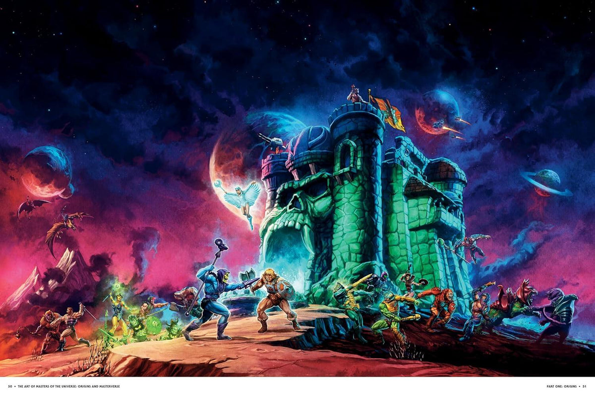 The Art of Masters of the Universe: Origins and Masterverse Hardcover