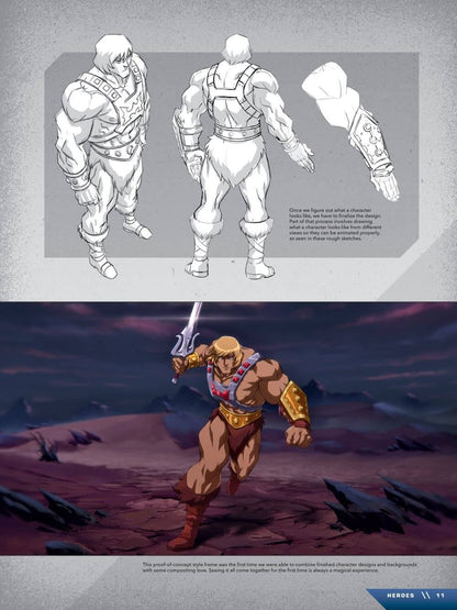 ART OF MASTERS OF THE UNIVERSE REVELATION HARDCOVER