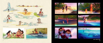 The Art of Moana 2: Hardcover Art Book