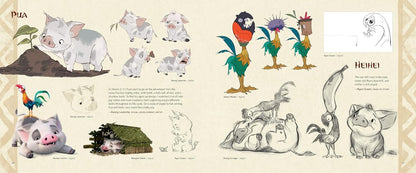 The Art of Moana 2: Hardcover Art Book