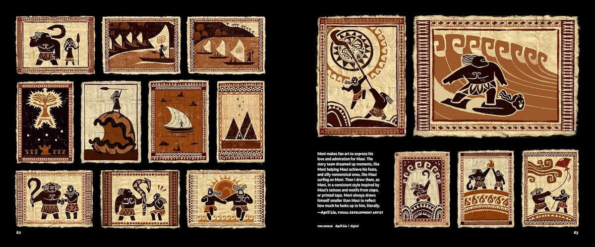 The Art of Moana 2: Hardcover Art Book