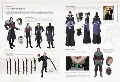 The Art of The Legend of Vox Machina: Hardcover Art Book