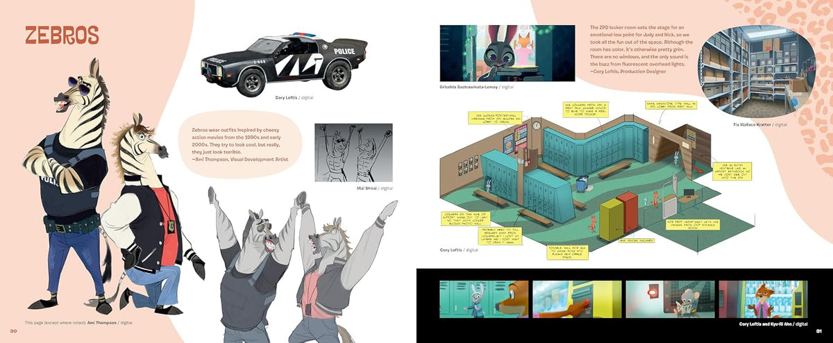 The Art of Zootopia 2: Hardcover Art Book