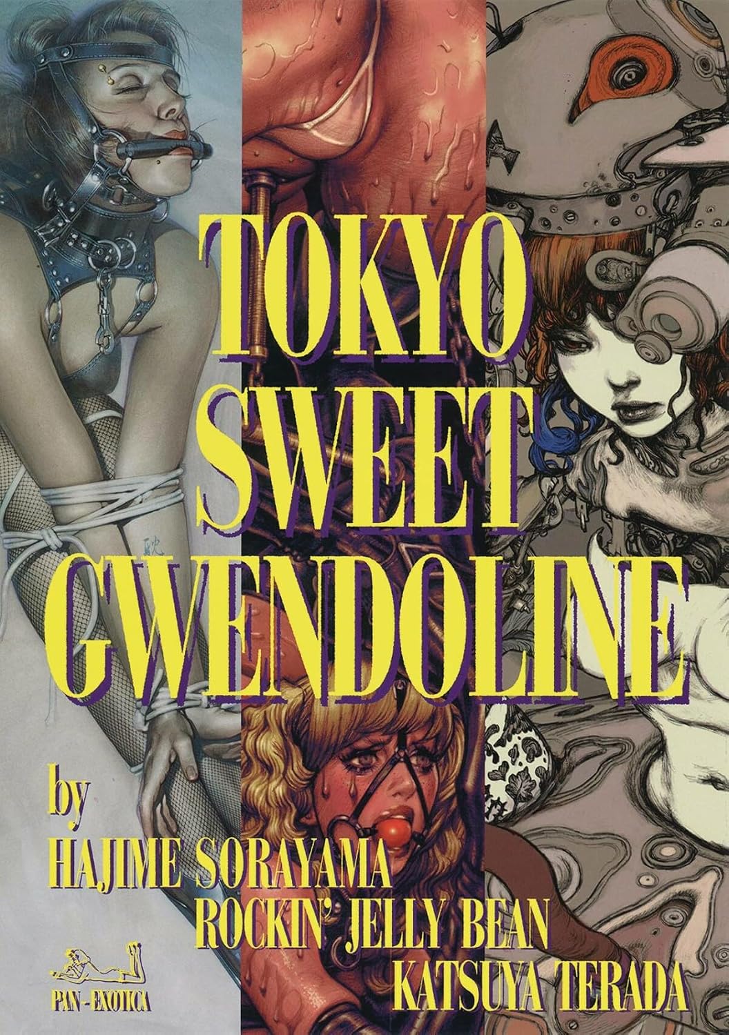 Book cover of 'Tokyo Sweet Gwendoline' with stylized illustrations and text.