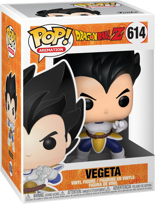 vegeta funko pop in dragon ball box 