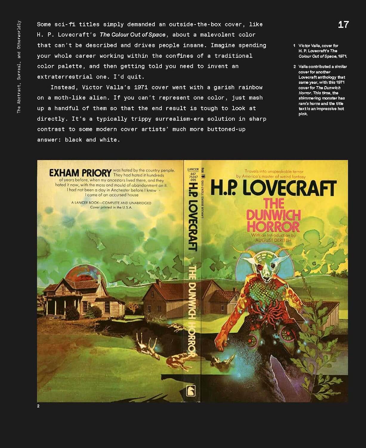 A book cover for H.P.