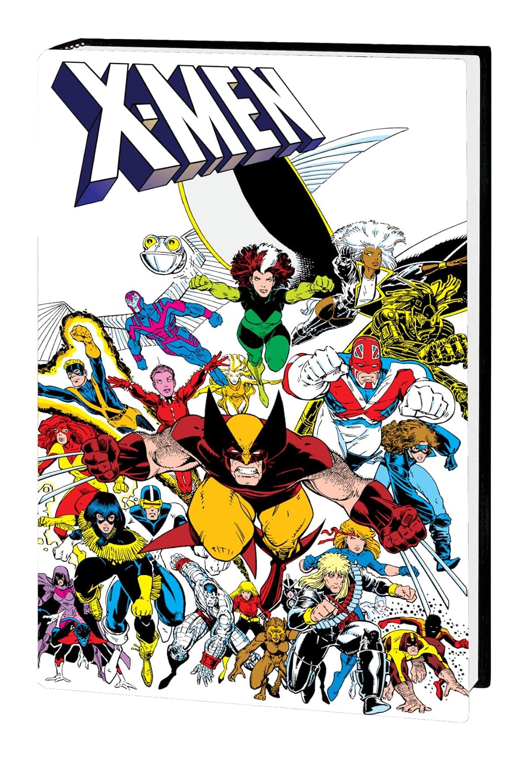 X-Men Inferno Prologue Omnibus Hardcover comic book cover art featuring Wolverine and X-Men characters by Arthur Adams