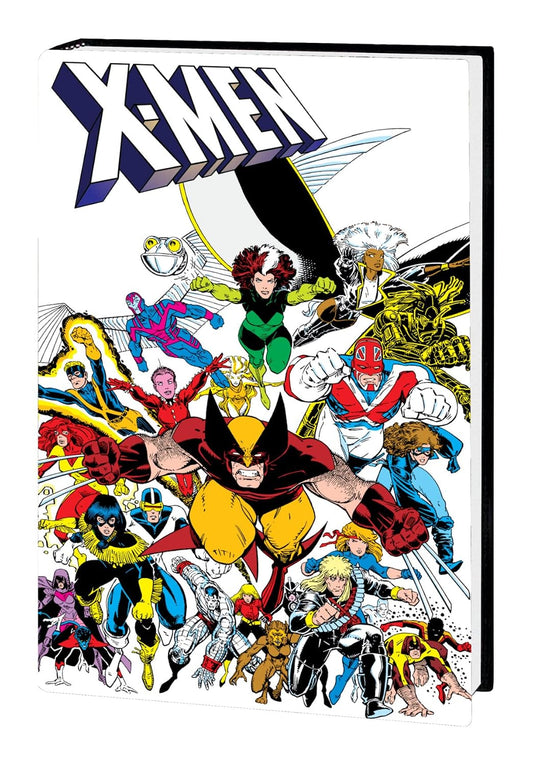 X-Men Inferno Prologue Omnibus Hardcover comic book cover art featuring Wolverine and X-Men characters by Arthur Adams