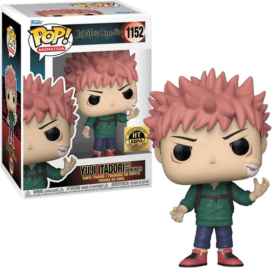 Funko Pop! Yuji Itadori figure with packaging on a white background