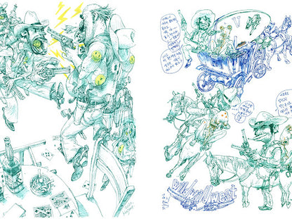 KIM JUNG GI 2022 SKETCHBOOK -In Stock