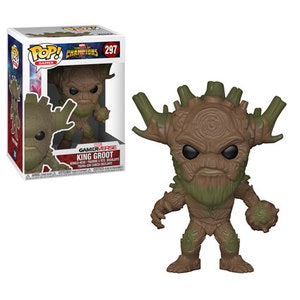 POP MARVEL CONTEST CHAMPIONS KING GROOT  WAR VINYL FIGURE