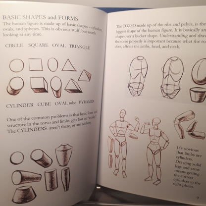 Mark Thurman Figure Drawing Art Book Signed