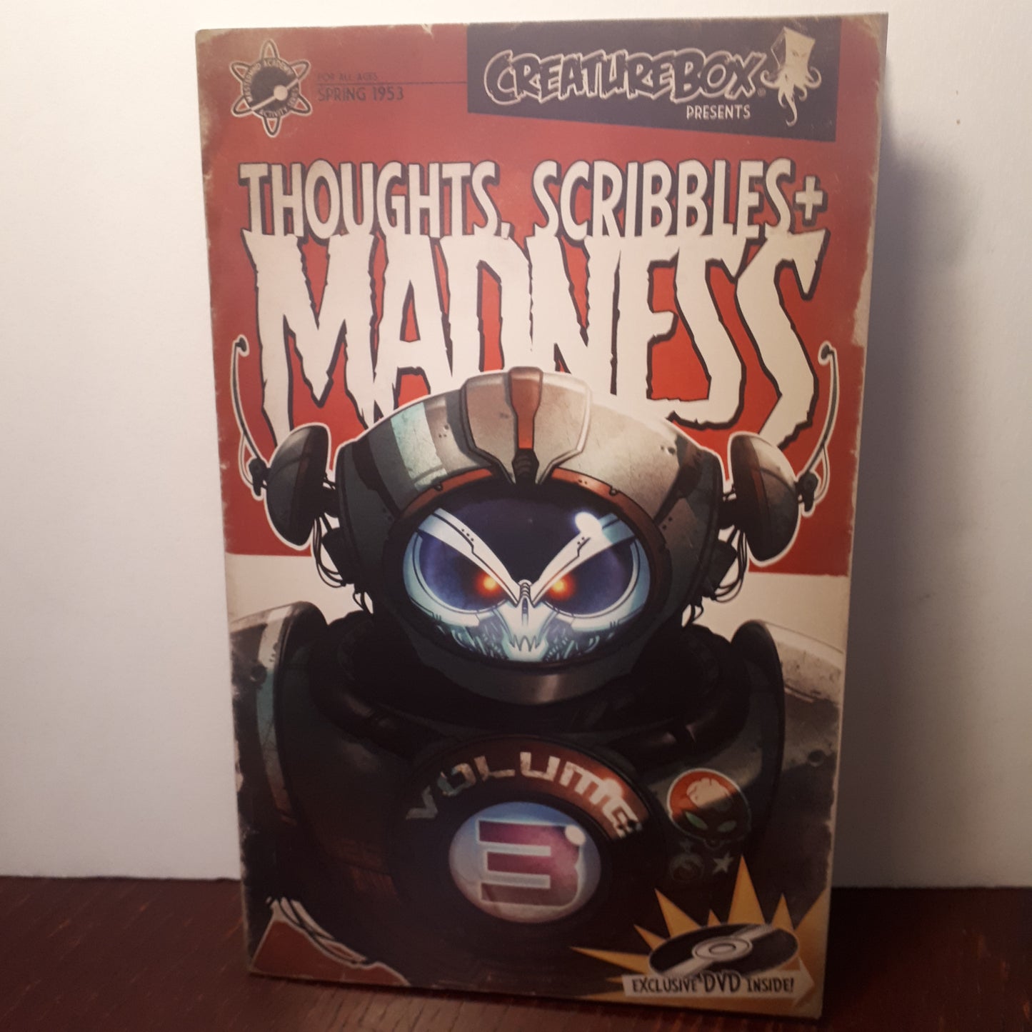 Creaturebox Sketchbook Sketch Art Book SIGNED w/DVD